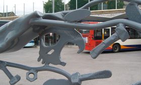 bus depot railings (detail)