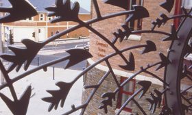 tourist information centre railings