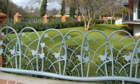 park railings